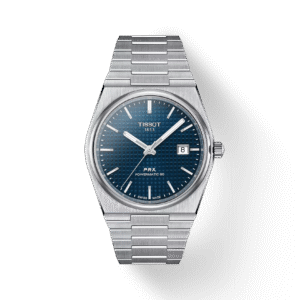 Tissot PRX Powermatic 80 - Blue Color Silver Chain